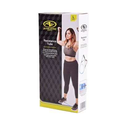 Light Resistance Blue Exercise Resistance Tube Band